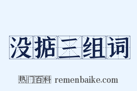 没掂三组词是什么意思的图片